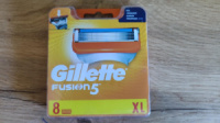 Лезвия кассеты картриджи Gillette Fusion 8шт  Жилет Фьюжн 8шт