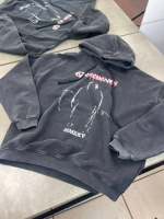 Худі сiре Vetements Reaper Logo sg279