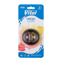 Освежитель воздуха Vitol Fresh Clips на обдув Strawberry+Lemon