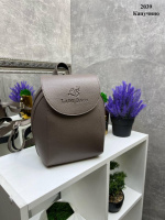 Сумка-рюкзак. Капучино — стильний та мініатюрний, можна носити сумкою через плече (2039)