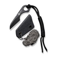 Ніж фіксований тактичний  Civivi Gramis, (2.6 см) 14C28N чорний