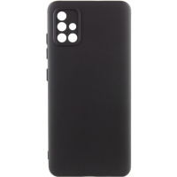 Чохол Silicone Cover Lakshmi Full Camera (A) для Samsung Galaxy A51, Чорний / Black - купити в SmartEra.ua