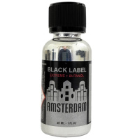 Попперс Amsterdam Black Label Extreme 30ml — Пентил + Бутанол (Люксембург)