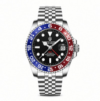 Чоловічий годинник Pagani Design PD-1662 Pepsi з сапфіровим склом та механікою Pearl DG5833GMT