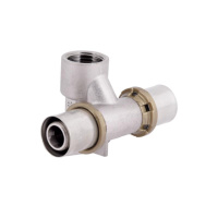 Прес-фітинг Icma трійник 1/2«вх20 настінний прохідний № 422