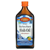 Carlson Labs Fish Oil Omega-3 1,600 mg 500 ml, Апельсин