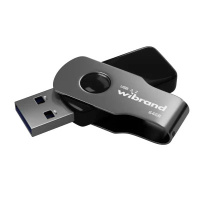 USB флеш накопитель Wibrand 64GB Lizard Black USB 3.2 Gen 1 (USB 3.0) (WI3.2/LI64P9B)