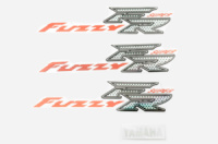 Наклейки (набор) Yamaha FUZZY (30х7см, 4шт) (#7461) (N-1425)