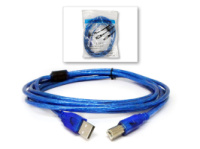 Кабель USB шнур-подовжувач для принтера A/B USB-AB-011-030 (3 м)