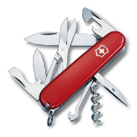 Нож Victorinox Swiss Army Climber красный (бонусный)