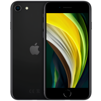 Смартфон Apple iPhone SE 2020 64GB Black 1SIM 4.7« 1080x2340 IPS 12 Мп NFC A13 Bionic iOS 1821 mAh RFB
