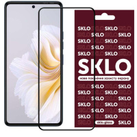 Захисне скло SKLO 3D (full glue) для TECNO Pova Neo 3 (LH6n), Чорний - купити в SmartEra.ua