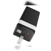 Повербанк Power Bank мощный с емкостью 40000 mAh с фонариком