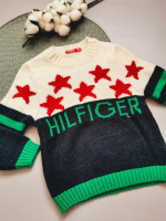 Свитер для мальчика Hilfiger темно-синий низ 1526, розмір 104