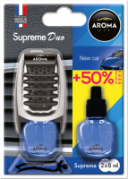 Ароматизатор Aroma Car Supreme Duo Slim New Car рідкий 7мл