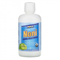 Органический Нони, сок суперфрукта, Now Foods, Noni SuperFruit Juice, 32 жидкие унции (946 мл)