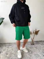 Шорти - зелений колір - 44-032