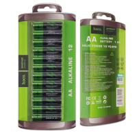 Батарейки щелочные Hoco Alkaline AA (LR6) 12 шт