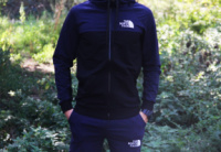 Спортивна кофта The North Face чорно-синя