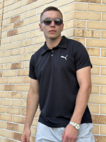 Футболка-поло чорний