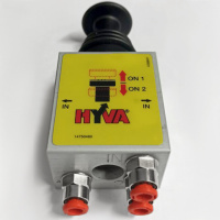 Пневматична кнопка (свіч) плоска HYVA, 14750460