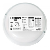 LED СВЕТИЛЬНИК LEBRON L-WLR, 12W, КРУГЛЫЙ, 4100K, 1050LM, IP65