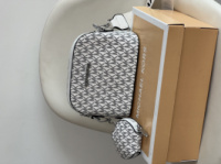 Сумка Michael Kors крос боді через плече 2в1 білий