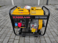Генератор дизельний KAMA KDK7500CE3 5.5 кВт