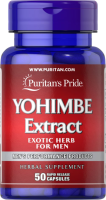 Puritan's Pride Yohimbe 2000 mg 50 капс