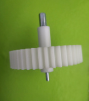 Шестерня с валом для мясорубки Elbee 17414, 17415, 17412, 17411, 17413 (82 мм)