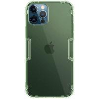 TPU чохол для Apple iPhone 12 Pro/12 (6.1«») - Nillkin Nature Series (Темно-зелений (прозорий)) - купити в SmartEra.ua