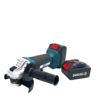 Акумуляторна болгарка 24 В у валізці з двома акумуляторами