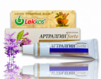 Крем бальзам Артралгин-Forte при заболеваниях суставов 15 г Леккос