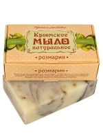 Крымское натуральное мыло на оливковом масле Розмарин 100 г