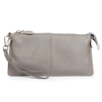 PODIUM Сумка Женская Клатч кожа ALEX RAI 8801-3 grey
