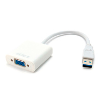 Конвертер USB 3.0(тато) на VGA(мама) 30cm, Пакет