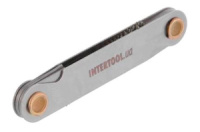Різьбомір метричний Intertool 0.5-3мм (12шт) (SD-8400)