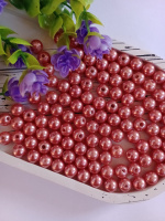 Бусины пластиковые 8 мм. Цвет - . Упаковка 20 шт.