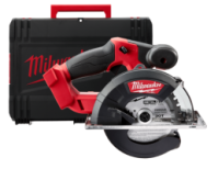 Пила дискова ручна акумуляторна по металу MILWAUKEE, M18 FMCS-0X, діаметр 150мм (каркас, диск по металу з 34зубами, HD кейс)