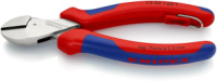 Кусачки бокові (бокорізи) компактні X-Cut, діаметр 12,0мм, 160мм KNIPEX 73 05 160 T, зі страхувальним кріпленням, хромовані