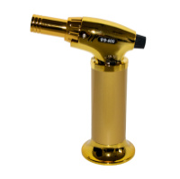 Газовая горелка DONGDOND DD-600, Золотой, турбогорелка с пьезоподжигом для розжига мангала, кулинарии (NS)