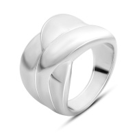 Серебряное кольцо CatalogSilver с без камней, вес изделия 12,26 гр (2161172) 19 размер