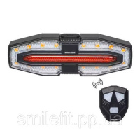 Задній габаритний велоліхтар з поворотами LY-5510, дистанційний пульт велосипедний ліхтар, що перезаряджається