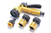 Набор для полива Сила - 1 пистолет x 1 адаптер 1/2« x 3/4» x 2 коннектора 3/4« (4шт) 1 шт.