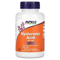 NOW Hyaluronic Acid 50 mg 120 вегетаріанських капсул