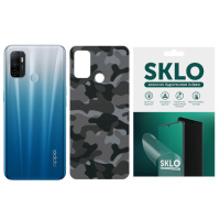 Захисна плівка SKLO Back (тил) Camo для Oppo A11