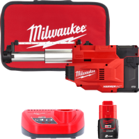 Система видалення пилу для перфораторів акумуляторна MILWAUKEE, M12 UDEL-201B, L-клас (зарядний пристрій С12 С, 1 акумулятор М12
