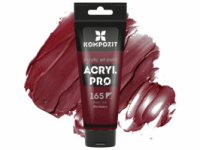 Краска художественная Acryl PRO ART Kompozit 75 мл, 165 бордо