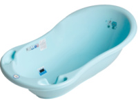 Ванна дитяча зі зливом DOG&CAT 86 см light blue