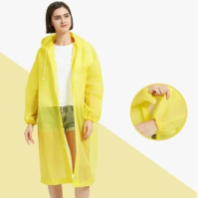 Дождевик-плащь, размер универсальный XXL желтый в наличии